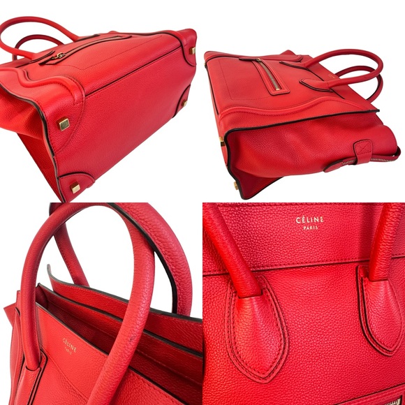 Celine dummed Calfskin Mini Luggage - Picture 8 of 13